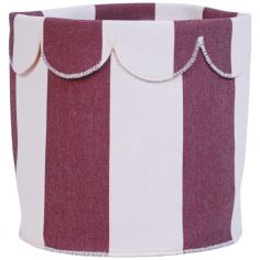 Panier de rangement Biscuit Dreams Bordeaux (25 cm) - Childhome