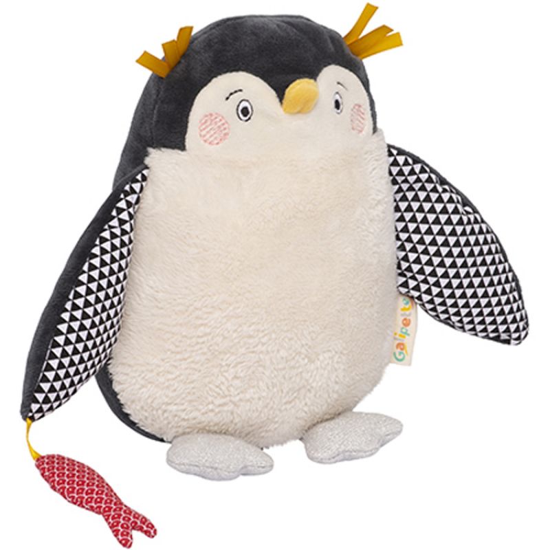 Peluche Papa Pingouin Les Nanouks (19,5 cm) Galipette