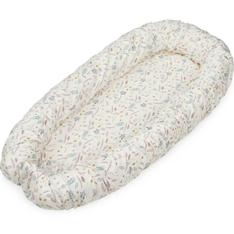 Housse pour réducteur de lit Baby Nest Pressed Leaves Cam Cam Copenhagen