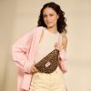 Sac banane Olivia Léopard Cannelle Hindbag Ambiance 2