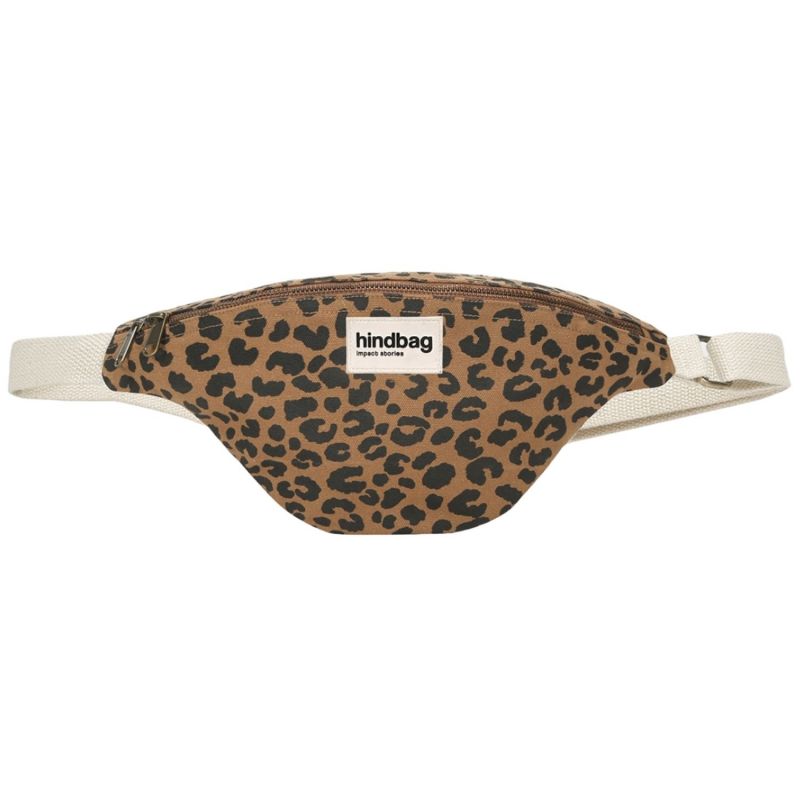 Sac banane Olivia Léopard Cannelle Hindbag Produit 1