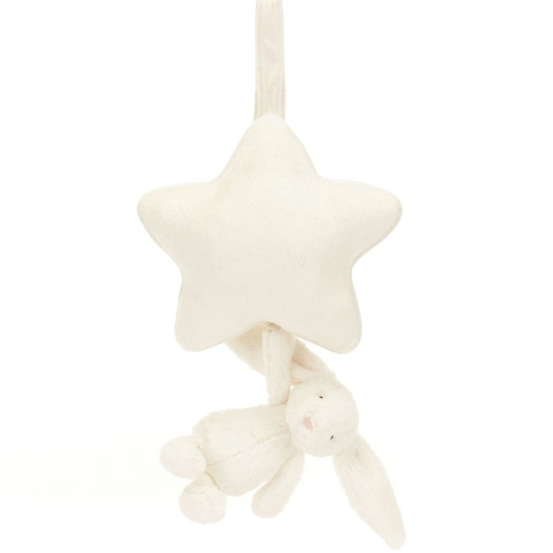 Peluche musicale Bashful Lapin Cream (30 cm) Jellycat Produit 1 grande taille