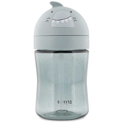 Gobelet avec paille Mr. Shark Trixie