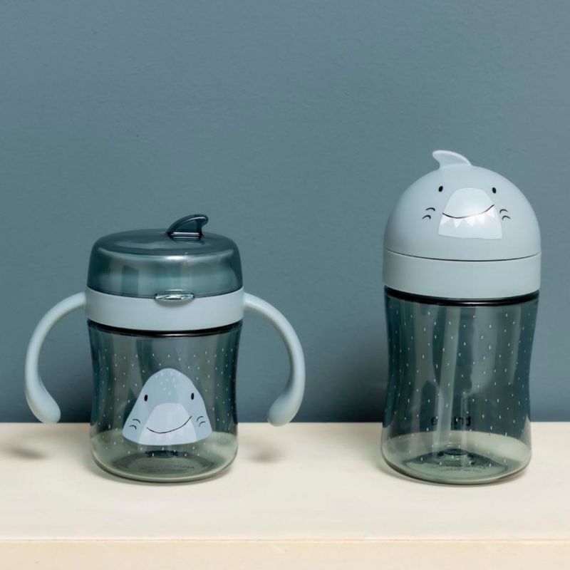 Gobelet avec paille Mr. Shark Trixie Ambiance 2