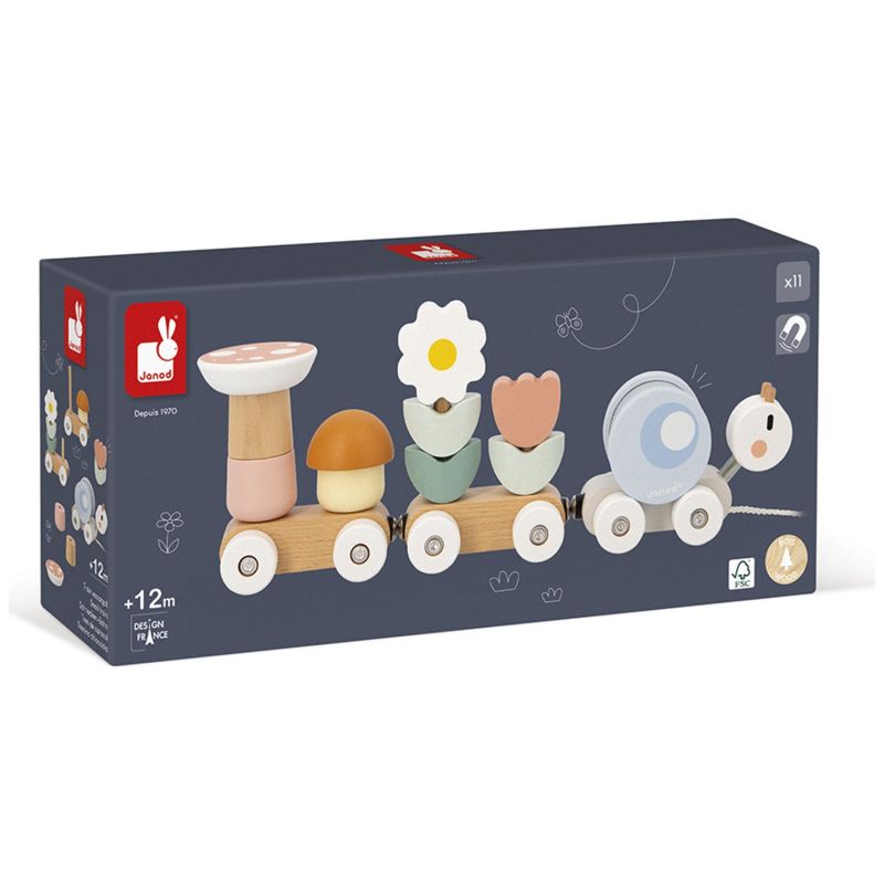 Train d'activités à tirer Sweet Cocoon Janod Packaging 6