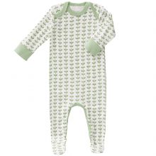 Pyjama léger Feuille verte (3-6 mois)  par Fresk