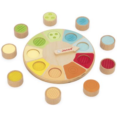 Jeu de mémo tactile Roue Memo Touch Sensoriel