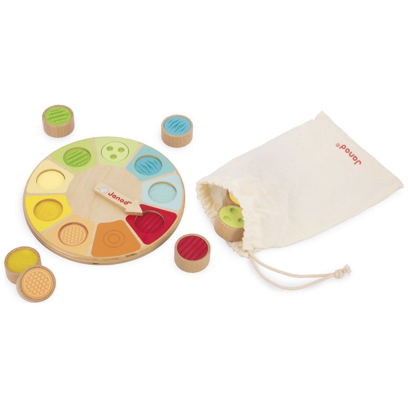 Jeu de mémo tactile Roue Memo Touch Sensoriel Janod Produit 3