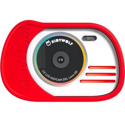 Appareil photo numérique et vidéo Kidycam Waterproof rouge  par KIDYWOLF