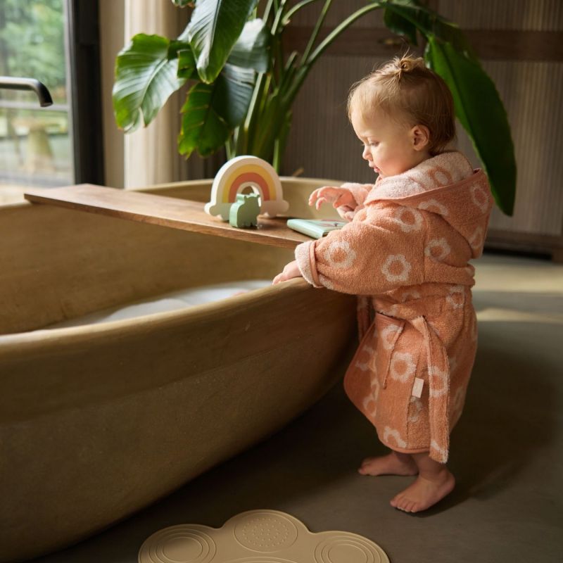 Peignoir en jacquard Flower (1-2 ans) Jollein Ambiance 7