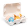 Boîte d'œufs hochets (6 pièces) Little L Produit 1