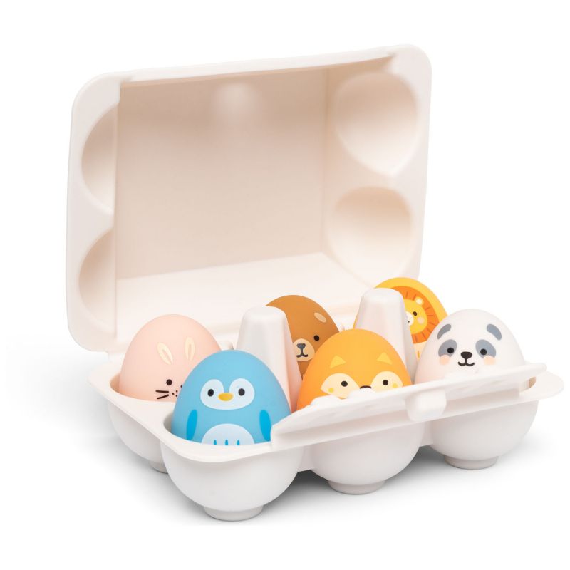 Boîte d'œufs hochets (6 pièces) Little L Produit 1