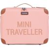 Petite valise Mini traveller rose  par Childhome
