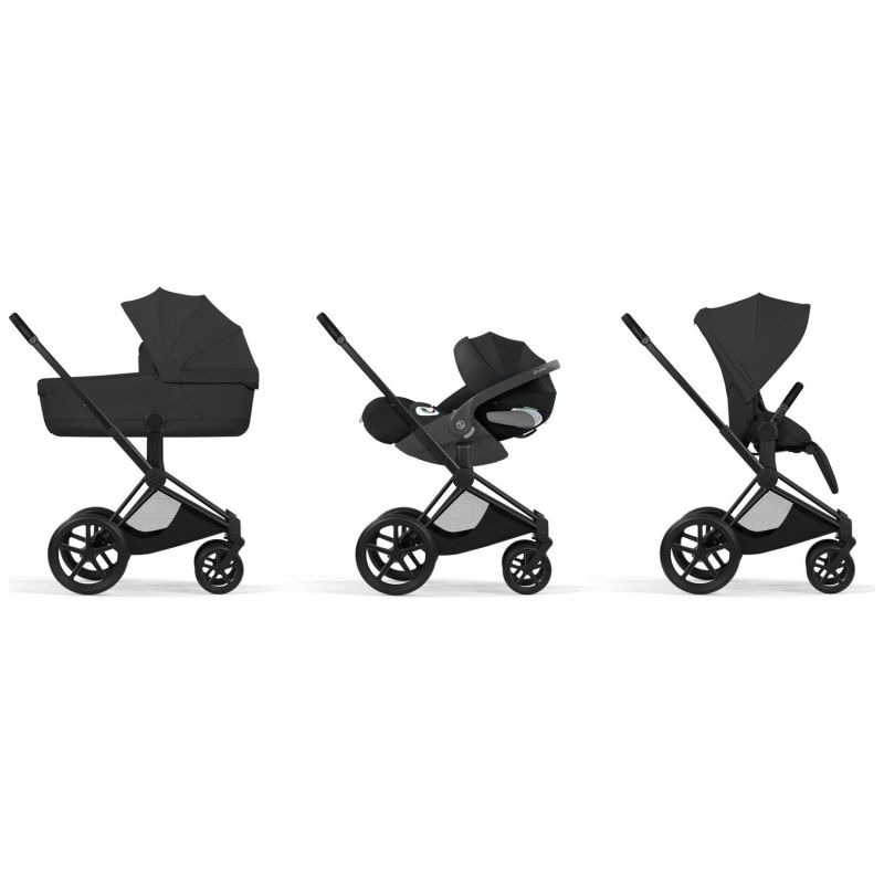 Châssis PRIAM STYLE 2026 Poussette tout-terrain Matt Black Cybex Produit 8