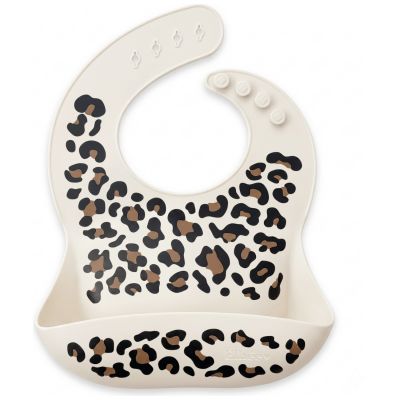 Bavoir silicone avec récupérateur Graouu