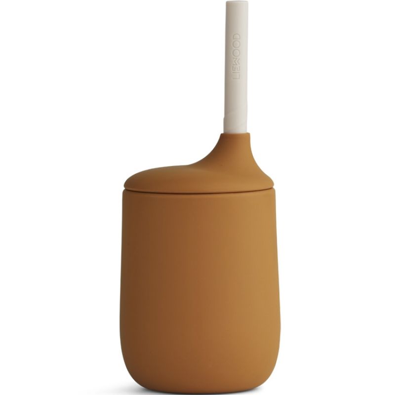 Gobelet à paille Ellis Mustard sandy mix Liewood