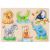 Variation Multicolore du produit Puzzle à encastrements en bois Maman et son petit (6 pièces) de la marque Goki