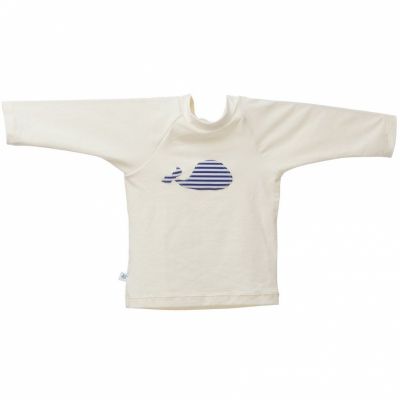 Tee-shirt anti-UV Baleine Marin (12 mois)  par Hamac Paris