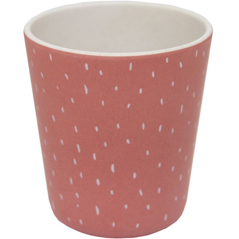 Gobelet en bambou et maïs rose Mrs. Flamingo Trixie