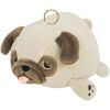 Porte-clé peluche Nemu Nemu Hana le Bulldog (11 cm) Trousselier Produit 1