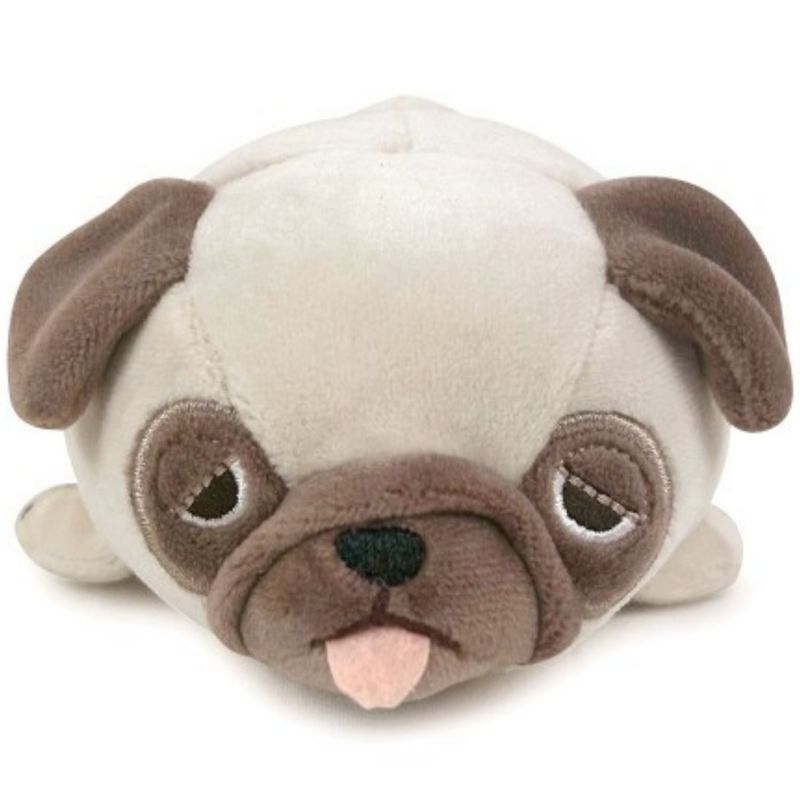 Porte-clé peluche Nemu Nemu Hana le Bulldog (11 cm) Trousselier Produit 3
