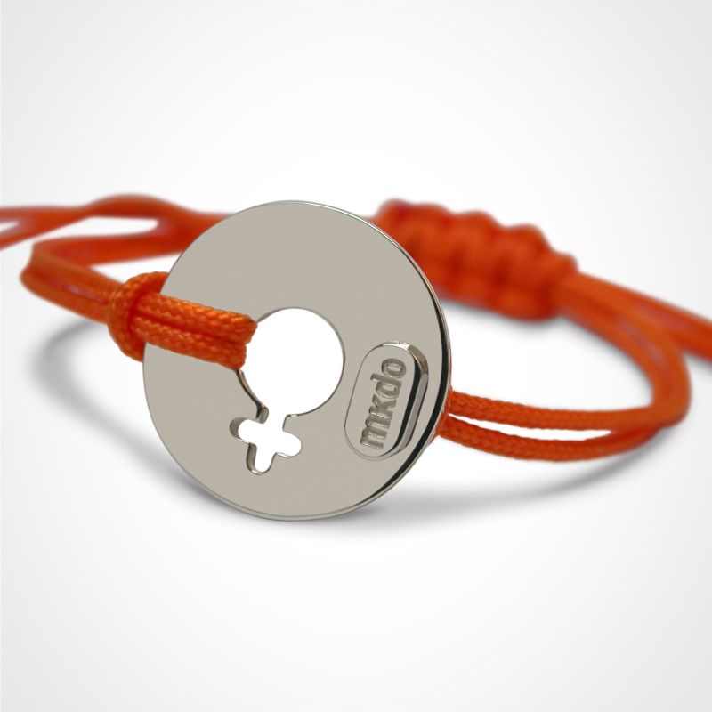 Bracelet Disco Fille (or blanc 750°) Mikado