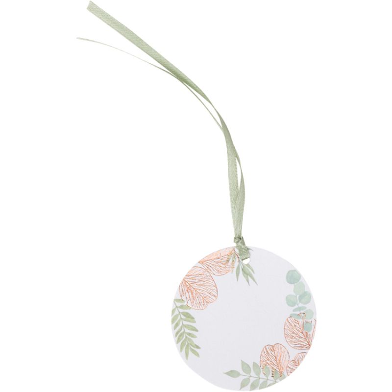 Lot de 10 étiquettes Botanique rose gold Arty Fêtes Factory
