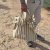 Sac bandoulière adulte Beige Stripe Wildride Ambiance 5