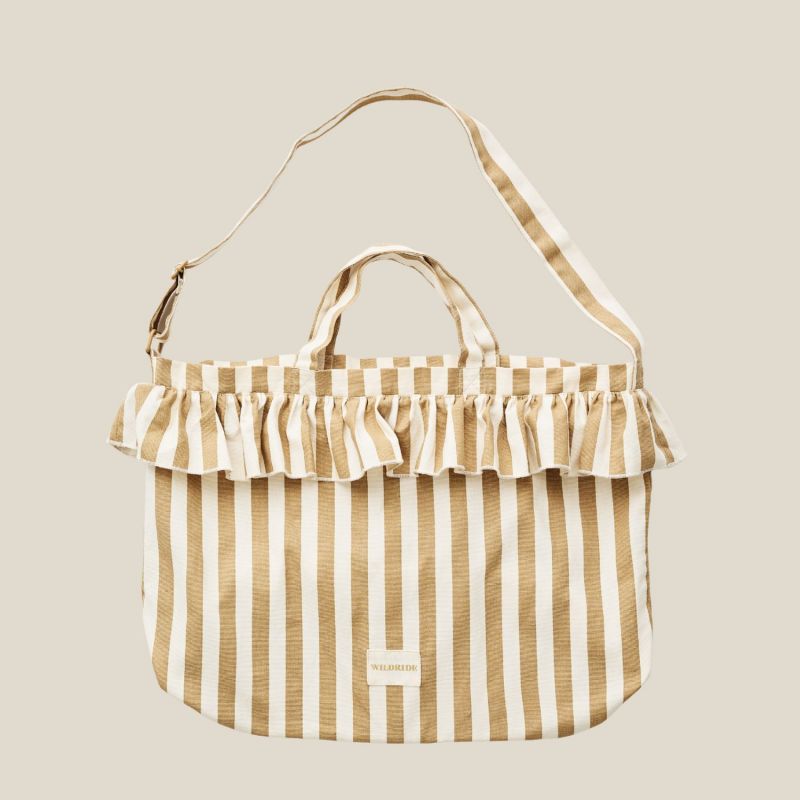 Sac bandoulière adulte Beige Stripe Wildride Produit 3