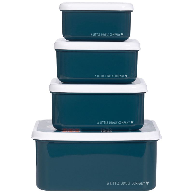 Lot de 4 boîtes à goûter Robots A Little Lovely Company Produit 4