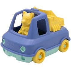 Camion Pompier Bleu - Simple