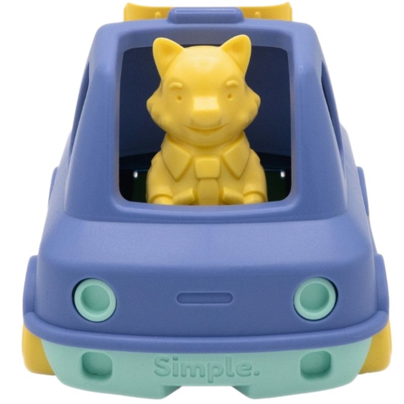 Camion Pompier Bleu Simple Produit 4