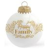Boule de Noël Happy Family  par Baubels