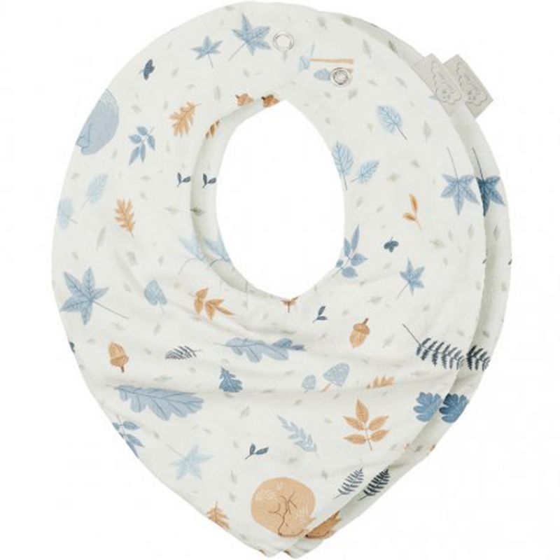Lot de 2 bavoirs bandanas en coton bio Forest Cam Cam Copenhagen