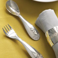 Rond de serviette Beebee (métal argenté)