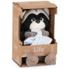Raton laveur avec serviette Denny (15 cm assis) Orange Toys Packaging 5