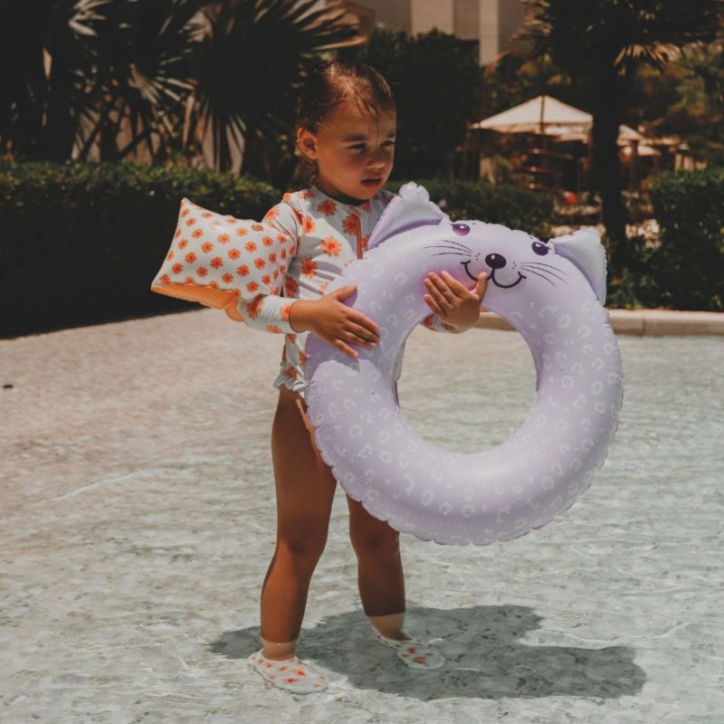 Bouée animal Léopard lila (55 cm) Swim Essentials Ambiance 6