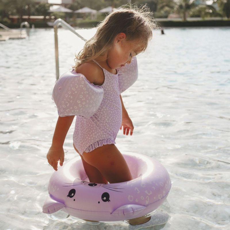 Bouée animal Léopard lila (55 cm) Swim Essentials Produit 8