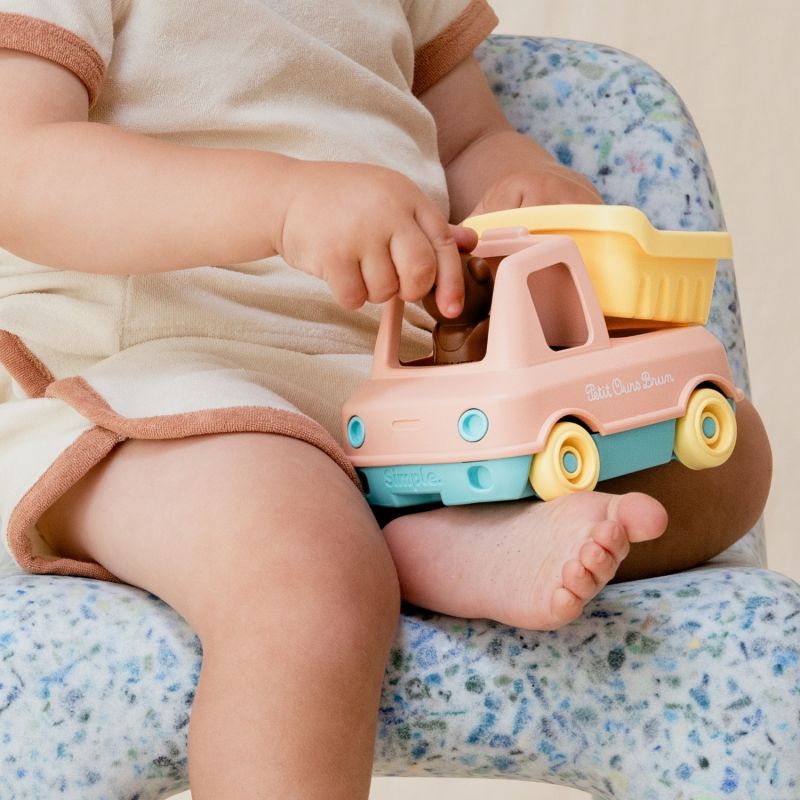 Camion Benne de Petit Ours Brun Pêche Simple Ambiance 2