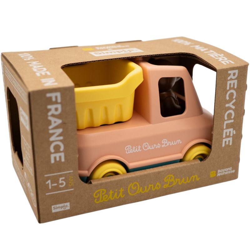Camion Benne de Petit Ours Brun Pêche Simple Packaging 5