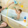 Jouets de bain empilables en silicone  par Badabulle