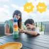 Jouets de bain empilables en silicone  par Badabulle