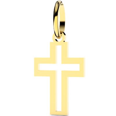 Croix ajourée (or jaune 375°)