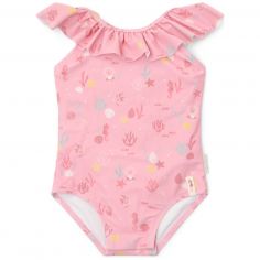 Maillot de bain 1 pièce à volants Ocean Treasures (6-12 (1-2 ans) - Little Dutch