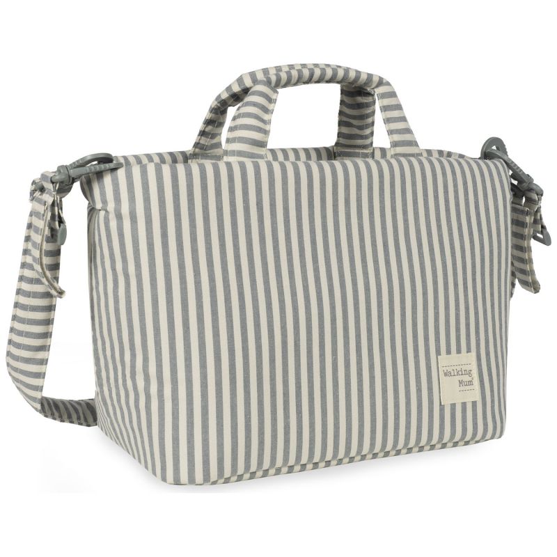 Sac à langer Praliné Rayures Matcha Walking Mum Produit 5