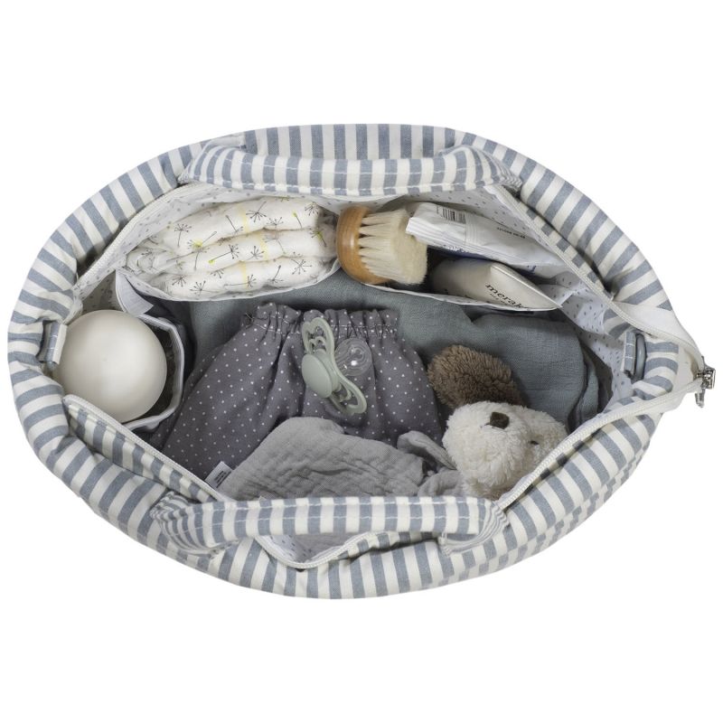 Sac à langer Praliné Rayures Matcha Walking Mum Produit 6