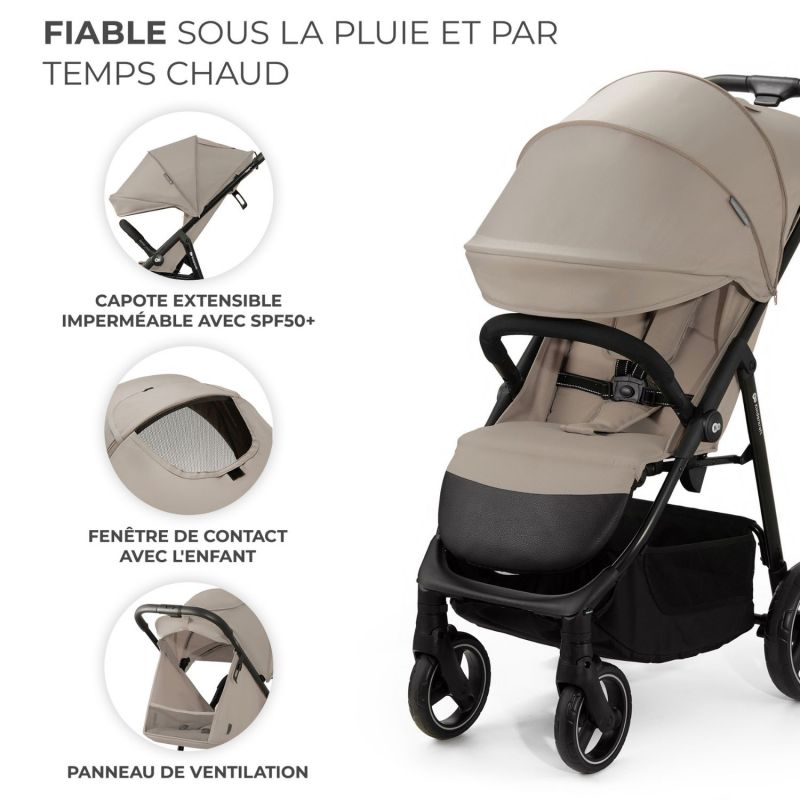 Poussette Trig 3 Stone Beige Kinderkraft Ambiance 4