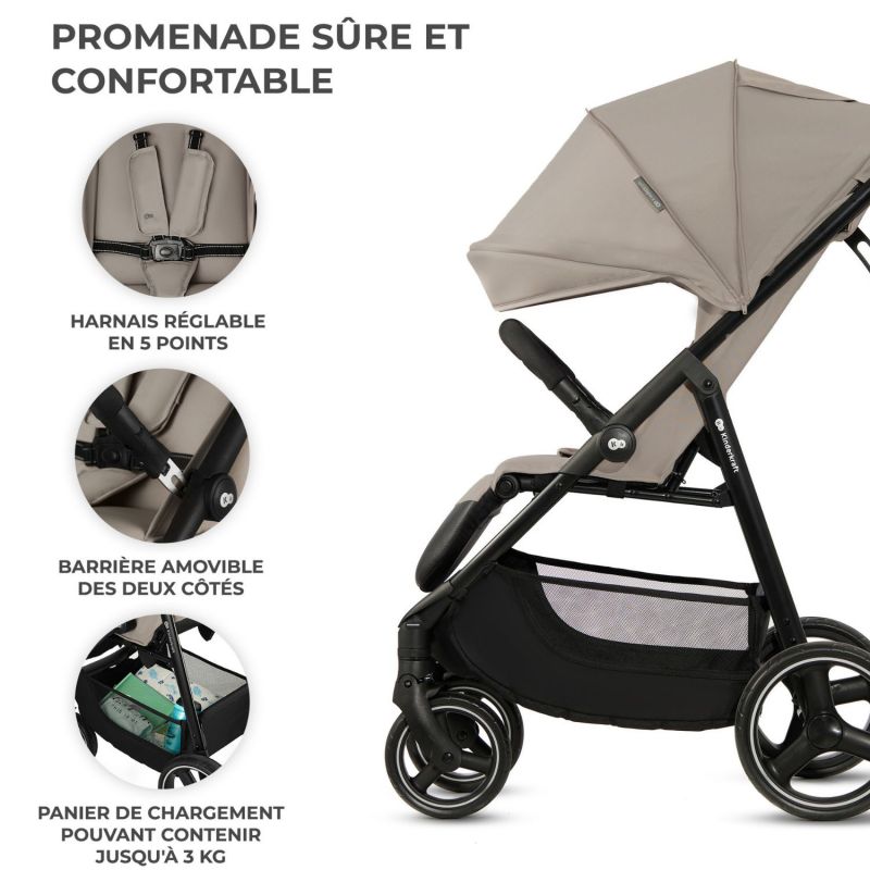 Poussette Trig 3 Stone Beige Kinderkraft Ambiance 5