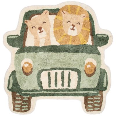 Tapis Voiture de safari (108 x 110 cm)