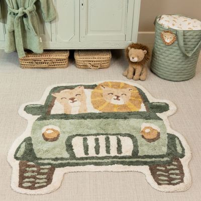 Tapis Voiture de safari (108 x 110 cm)